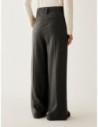Pantaloni a microfantasia lamé Penny Black – Peltro