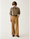 Pantaloni cargo in raso di cotone Penny Black – Cammello Pantaloni cargo in raso di cotone Penny Black – Cammello