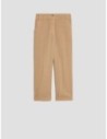 Pantaloni carrot fit in cotone Penny Black – Cammello