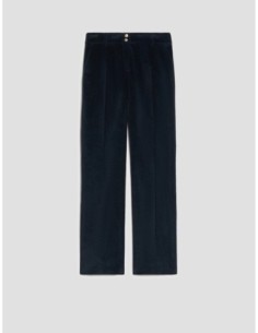 Pantaloni sartoriali in velluto Penny Black – Blu - foto 1 2