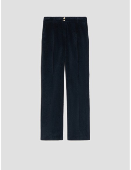 Pantaloni sartoriali in velluto Penny Black – Blu - foto 2