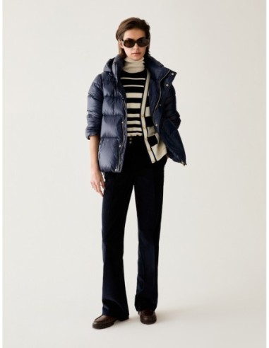 Pantaloni sartoriali in velluto Penny Black – Blu - foto 5