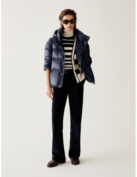 Pantaloni sartoriali in velluto Penny Black – Blu - foto 5