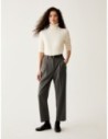 Pantaloni carrot fit sartoriali Penny Black – Grigio