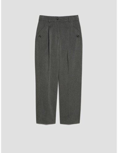 Pantaloni carrot fit sartoriali Penny Black – Grigio - foto 2