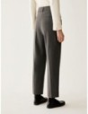 Pantaloni carrot fit sartoriali Penny Black – Grigio