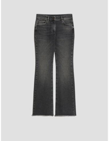 Jeans mini-flare fit Penny Black – Grigio - foto 2