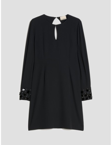 Abito tubino con ricami bijou Penny Black – Nero - foto 2