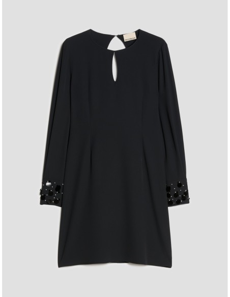 Abito tubino con ricami bijou Penny Black – Nero - foto 2