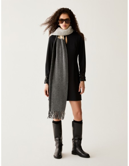 Abito tubino con ricami bijou Penny Black – Nero - foto 5