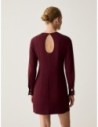 Abito tubino con ricami bijou Penny Black – Bordeaux