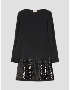 Shift dress con paillettes Penny Black – Nero - foto 1 2