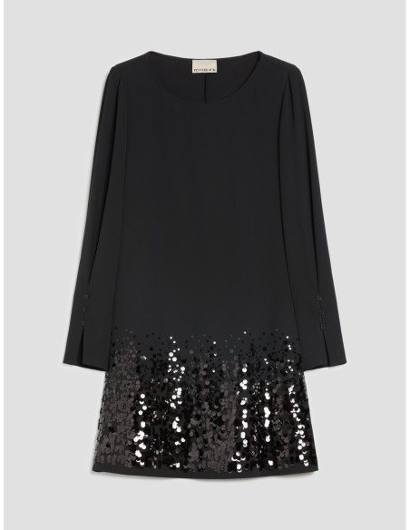 Shift dress con paillettes Penny Black – Nero - foto 2