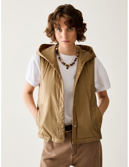 Gilet imbottito antigoccia Penny Black – Cammello - foto 1