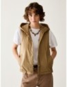 Gilet imbottito antigoccia Penny Black – Cammello