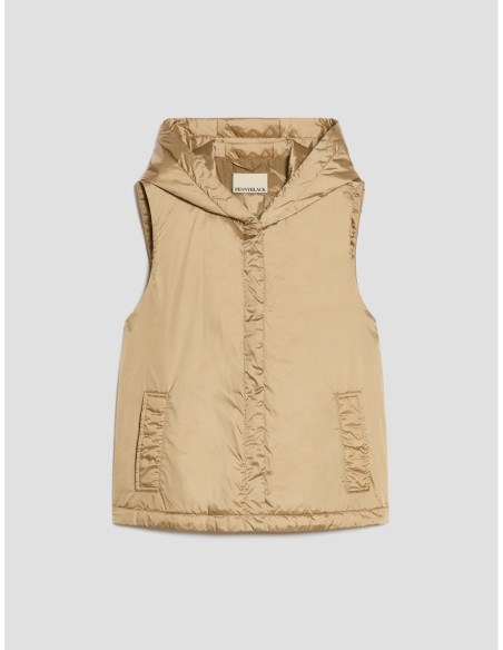 Gilet imbottito antigoccia Penny Black – Cammello - foto 2