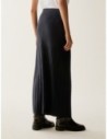 Gonna in maglia a coste Penny Black – Nero