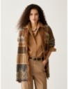 Cardigan jacquard con frange Penny Black – Tabacco Cardigan jacquard con frange Penny Black – Tabacco