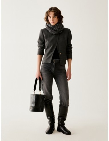 Maglia con ricami di paillettes Penny Black – Grigio - foto 5