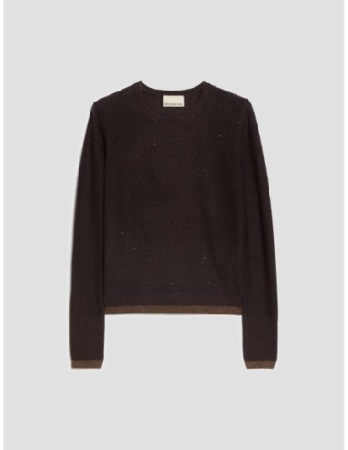 Maglia con micro-paillettes Penny Black – Testa di moro - foto 2
