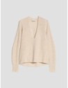 Maglia a punto pannocchia Penny Black – Beige