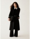 Maglia con colletto ricamato Penny Black – Nero