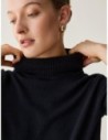 Dolcevita in blend di lana Penny Black – Nero