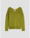 Pull scollo a V in blend di lana Penny Black – Pistacchio Pull scollo a V in blend di lana Penny Black – Pistacchio