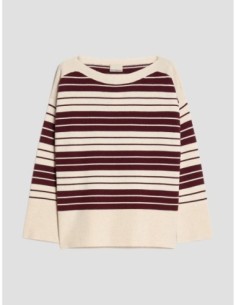 Maglia in blend di lana Penny Black – Bordeaux - foto 1 2