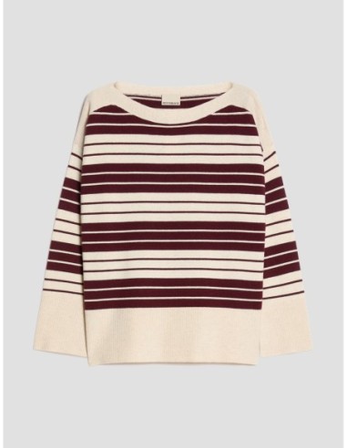 Maglia in blend di lana Penny Black – Bordeaux - foto 2