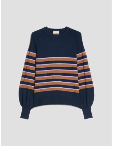Maglia in cotone e cashmere Penny Black – Blu - foto 2