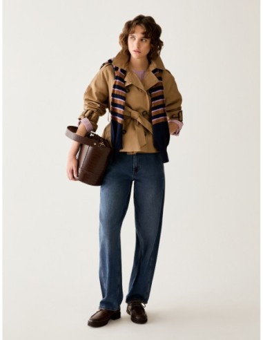 Maglia in cotone e cashmere Penny Black – Blu - foto 5