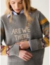 Maglia con grafiche e ricami Penny Black – Grigio azzurro Maglia con grafiche e ricami Penny Black – Grigio azzurro