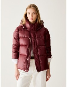Piumino in nylon antigoccia Penny Black – Bordeaux - foto 1
