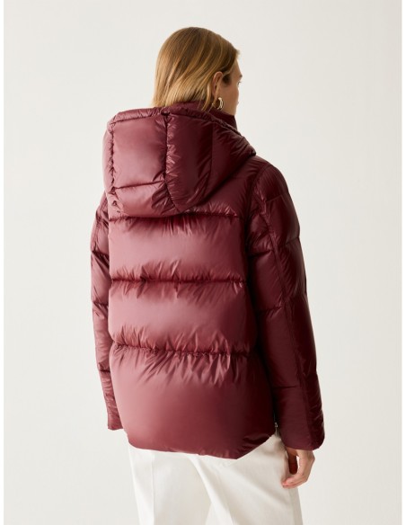 Piumino in nylon antigoccia Penny Black – Bordeaux - foto 3