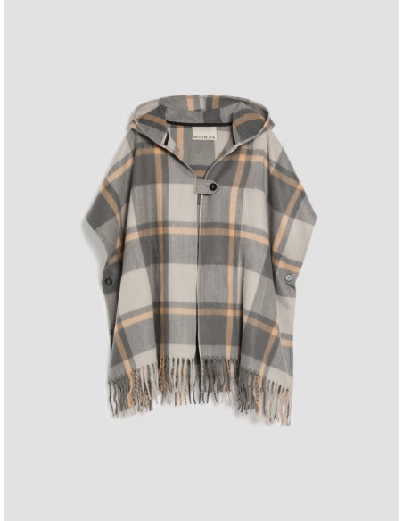 Cappa a disegno check Penny Black – Grigio - foto 2
