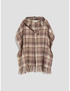 Cappa a disegno check Penny Black – Beige - foto 1 2