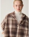 Cappa a disegno check Penny Black – Beige Cappa a disegno check Penny Black – Beige