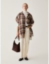 Cappa a disegno check Penny Black – Beige Cappa a disegno check Penny Black – Beige