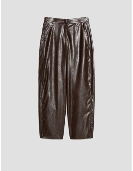 Pantaloni in jersey spalmato Penny Black – Testa di moro - foto 2