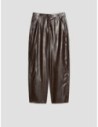Pantaloni in jersey spalmato Penny Black – Testa di moro