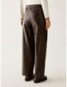 Pantaloni in jersey spalmato Penny Black – Testa di moro