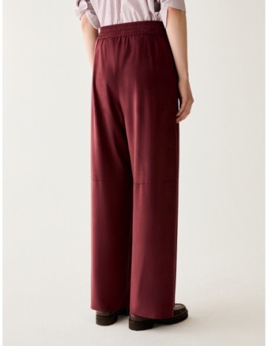 Pantaloni jogger in jersey Penny Black – Bordeaux - foto 3
