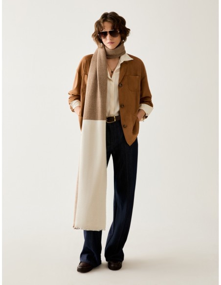 Jeans straight leg in jersey Penny Black – Blu notte - foto 5