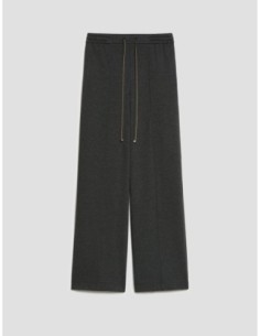 Joggers in jersey a punto Milano Penny Black – Grigio melange - foto 1 2