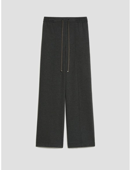 Joggers in jersey a punto Milano Penny Black – Grigio melange - foto 2