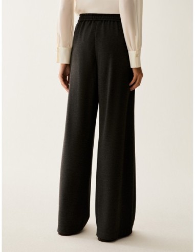 Joggers in jersey a punto Milano Penny Black – Grigio melange - foto 3
