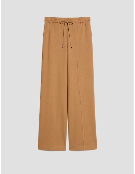 Joggers in jersey a punto Milano Penny Black – Cammello - foto 2