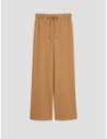 Joggers in jersey a punto Milano Penny Black – Cammello Joggers in jersey a punto Milano Penny Black – Cammello