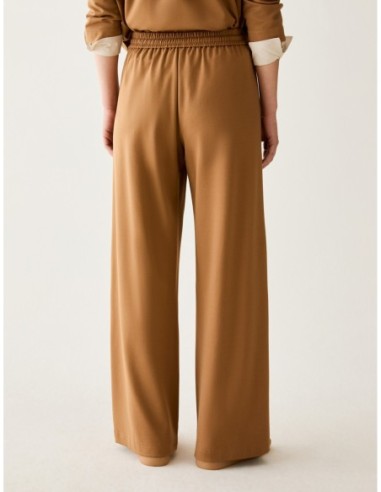 Joggers in jersey a punto Milano Penny Black – Cammello - foto 3